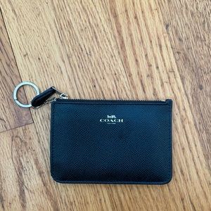 Coach zip card holder